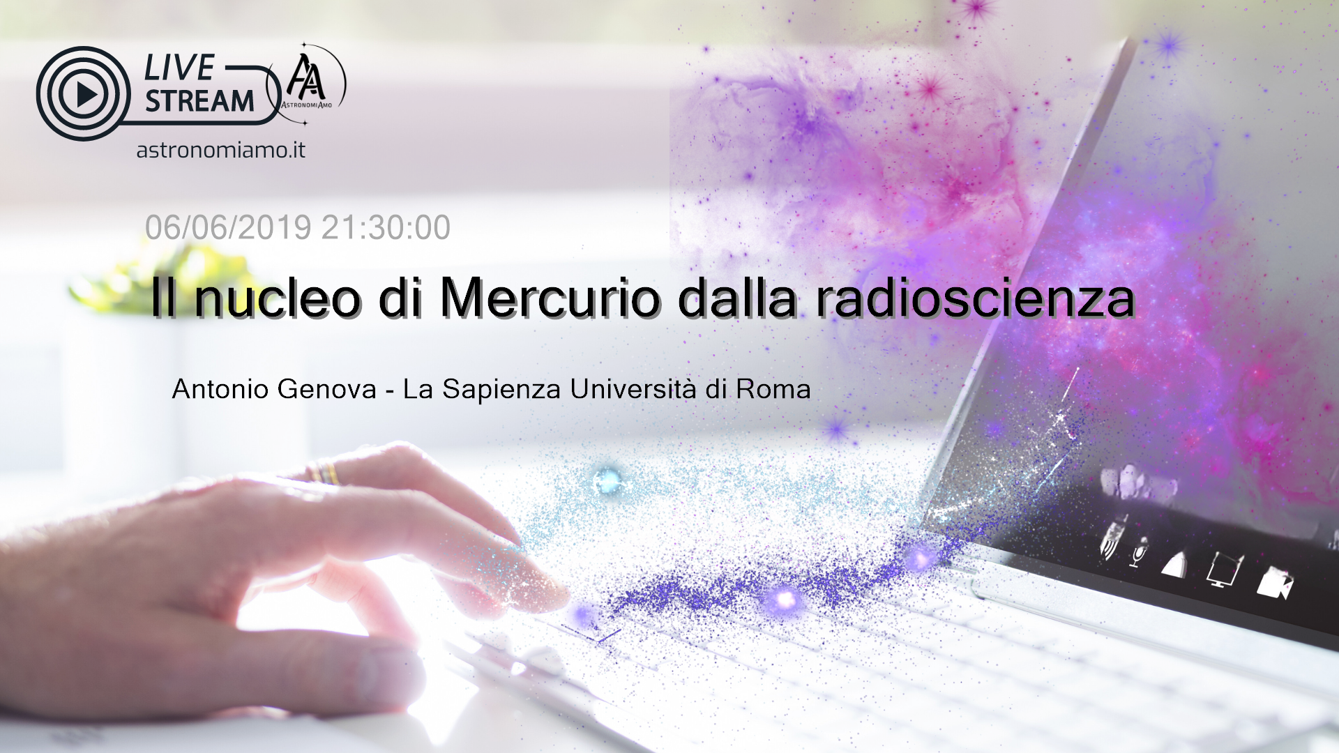 Il nucleo di Mercurio dalla radioscienza