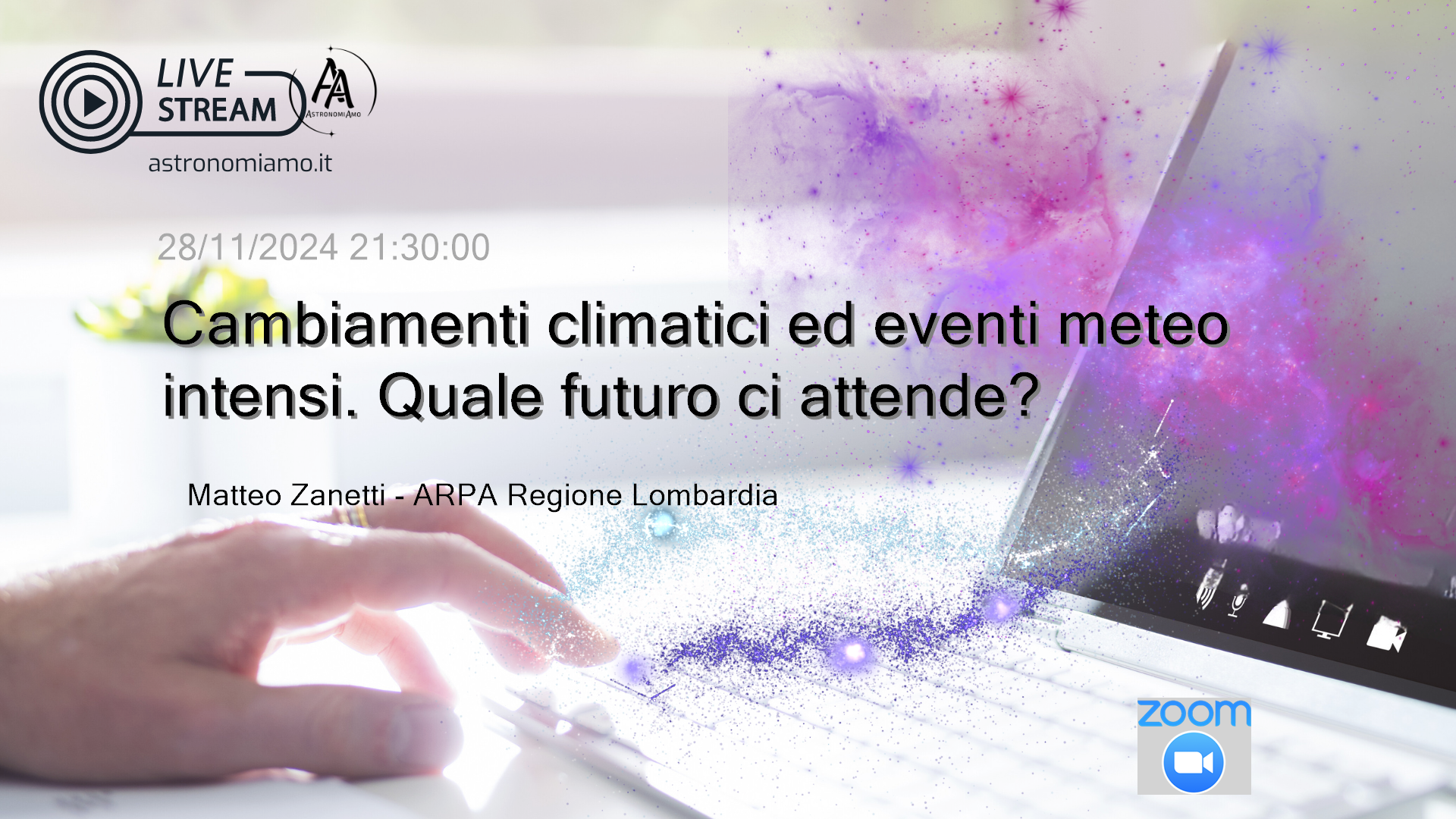 Cambiamenti climatici ed eventi meteo intensi. Quale futuro ci attende?