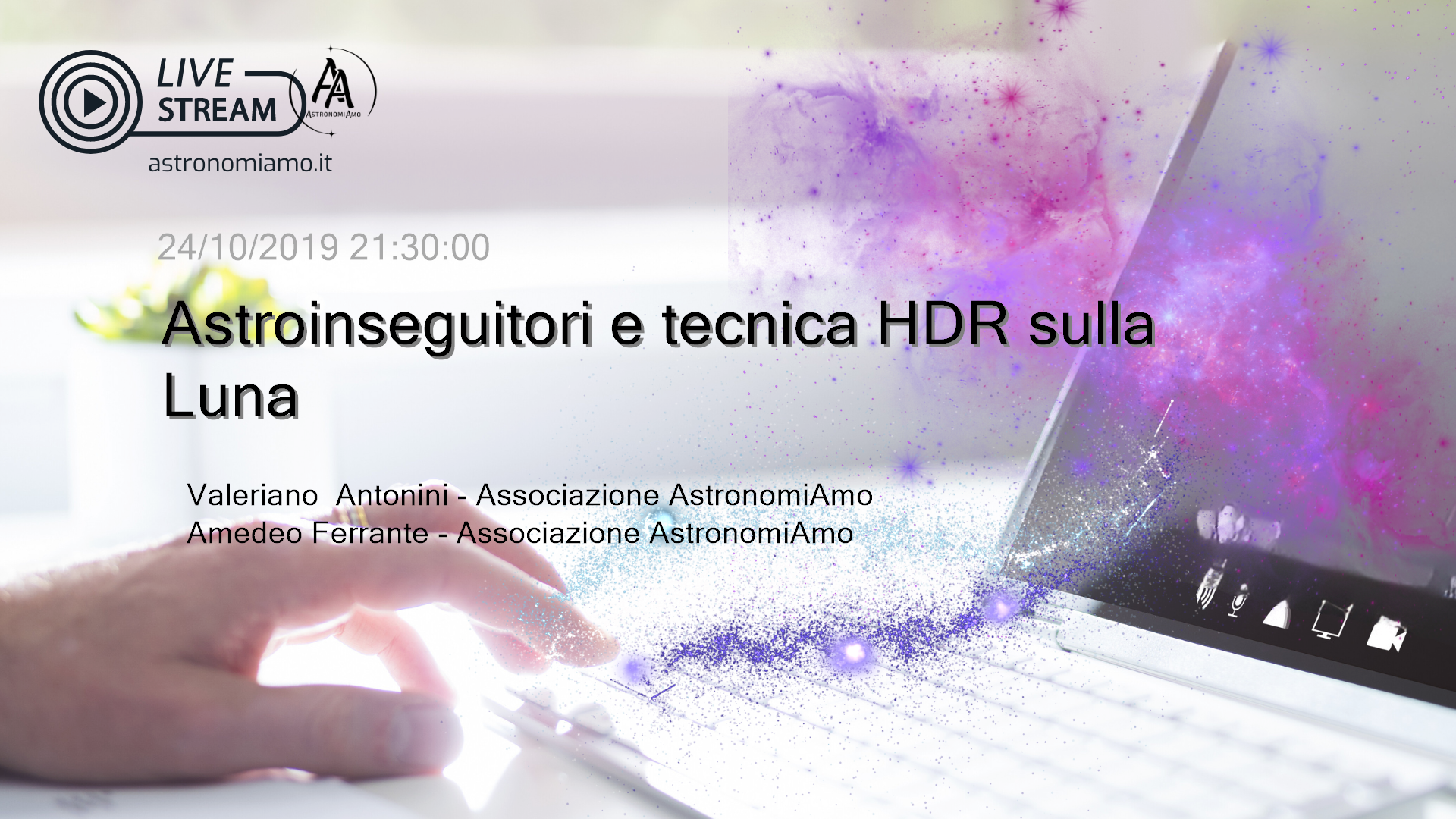 Astroinseguitori e tecnica HDR sulla Luna