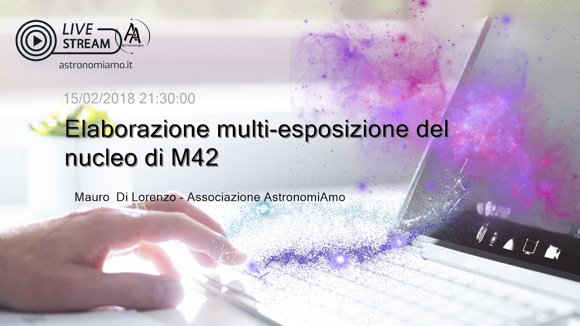 Elaborazione multi-esposizione del nucleo di M42