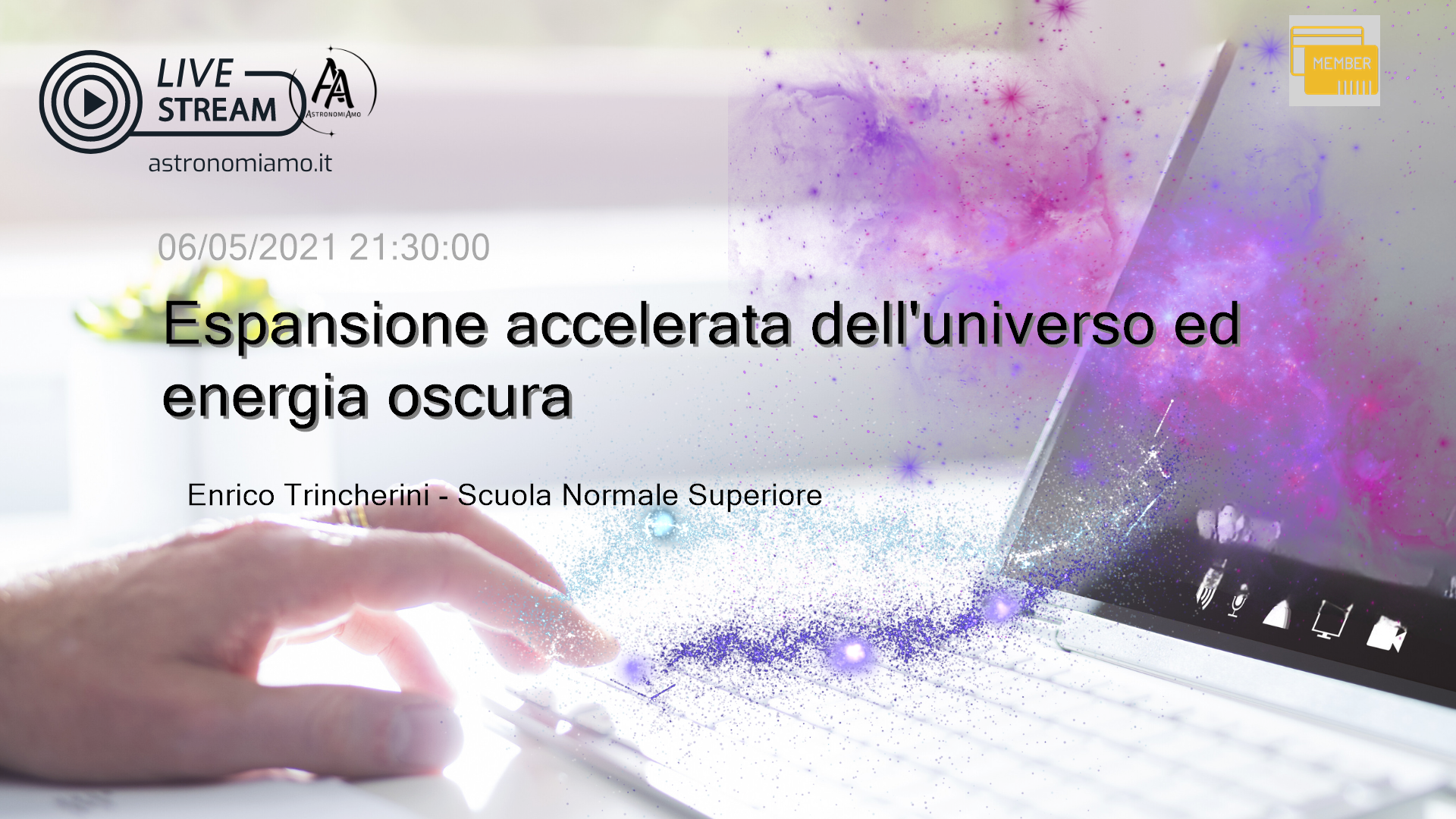 Espansione accelerata dell'universo ed energia oscura