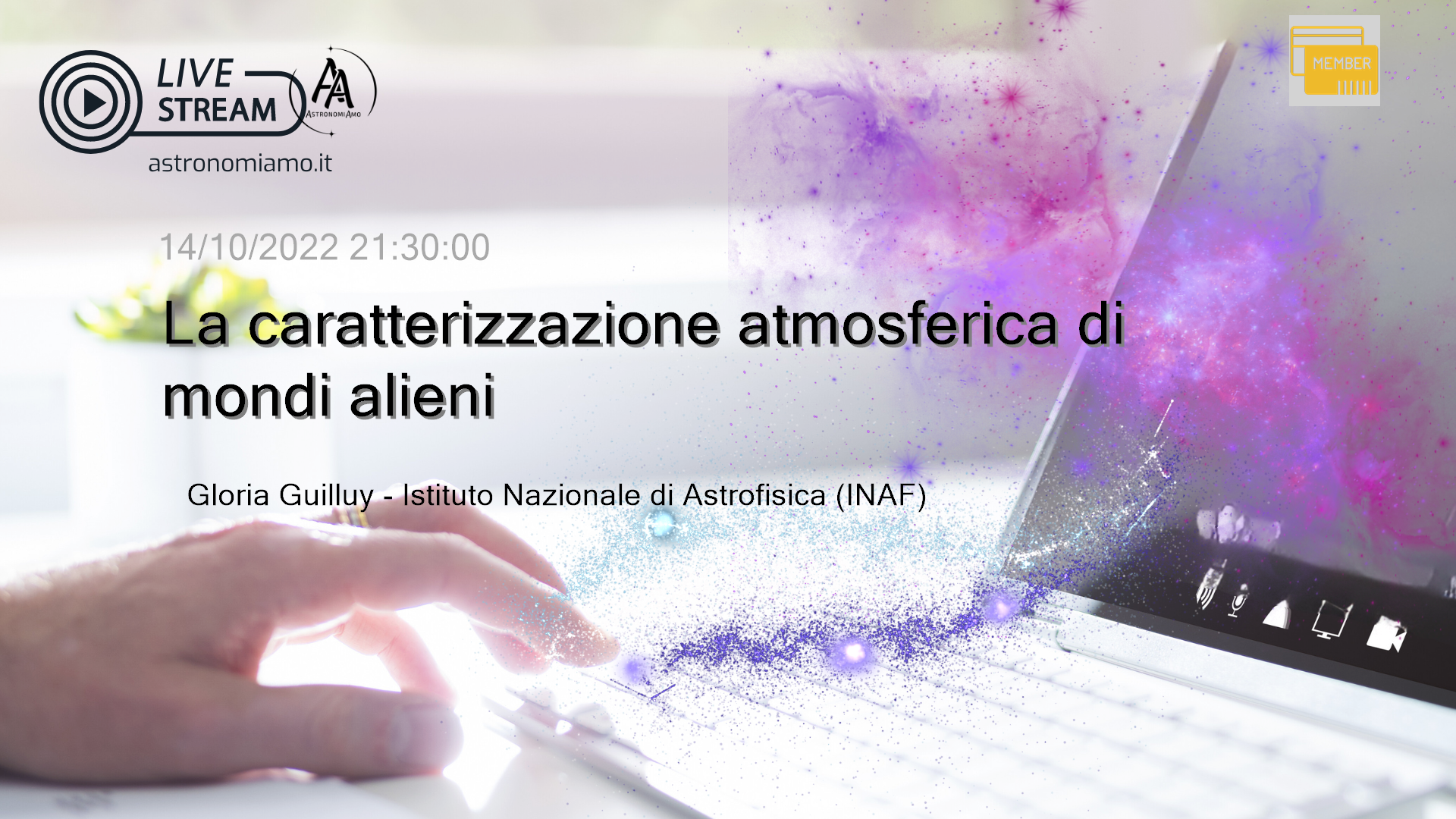 La caratterizzazione atmosferica di mondi alieni