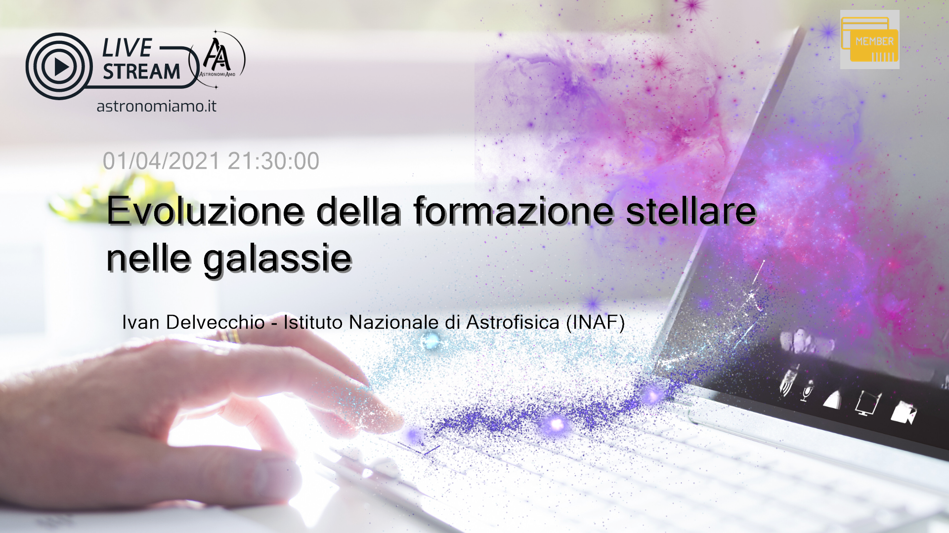 Evoluzione della formazione stellare nelle galassie