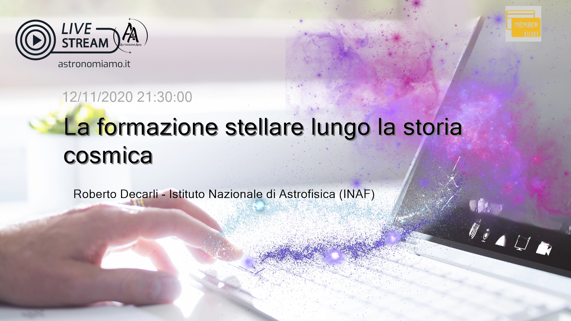 La formazione stellare lungo la storia cosmica