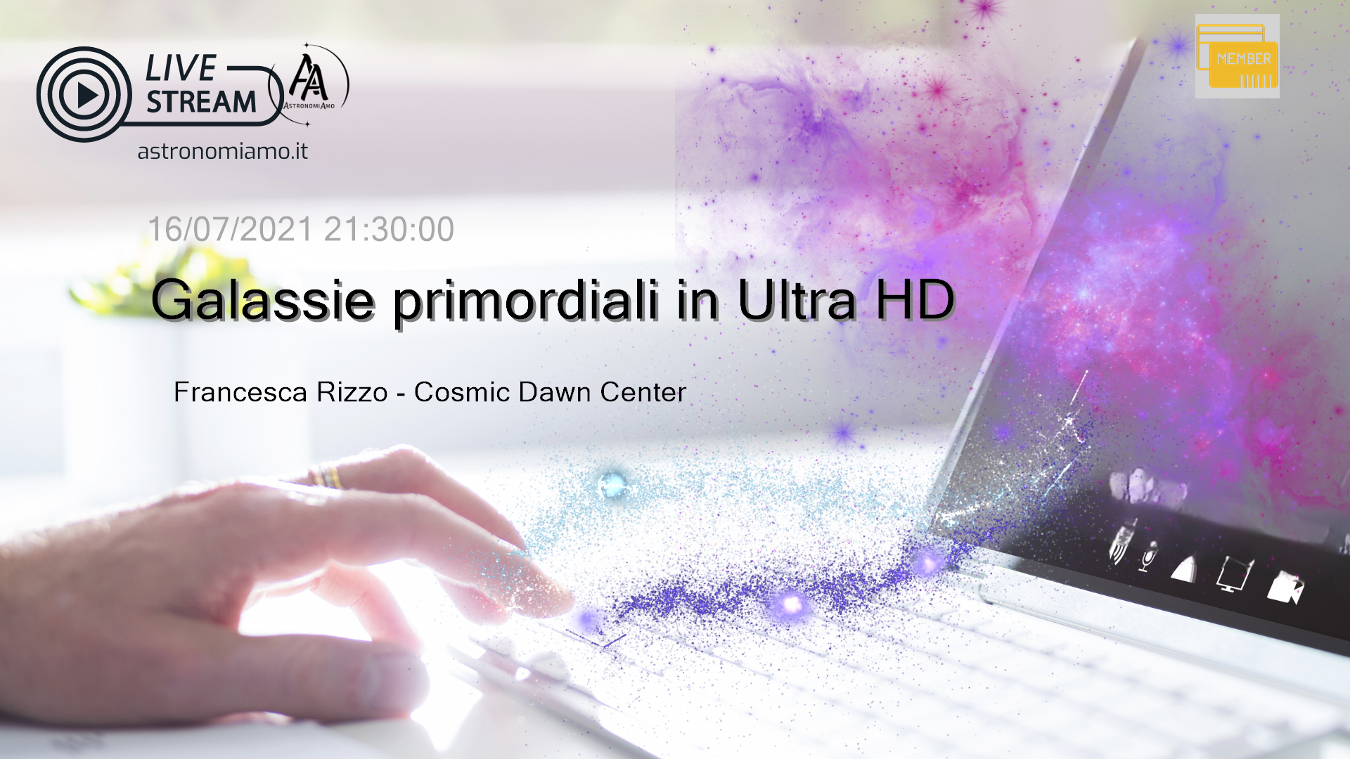 Galassie primordiali in Ultra HD